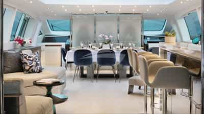 Saloon and bar seating