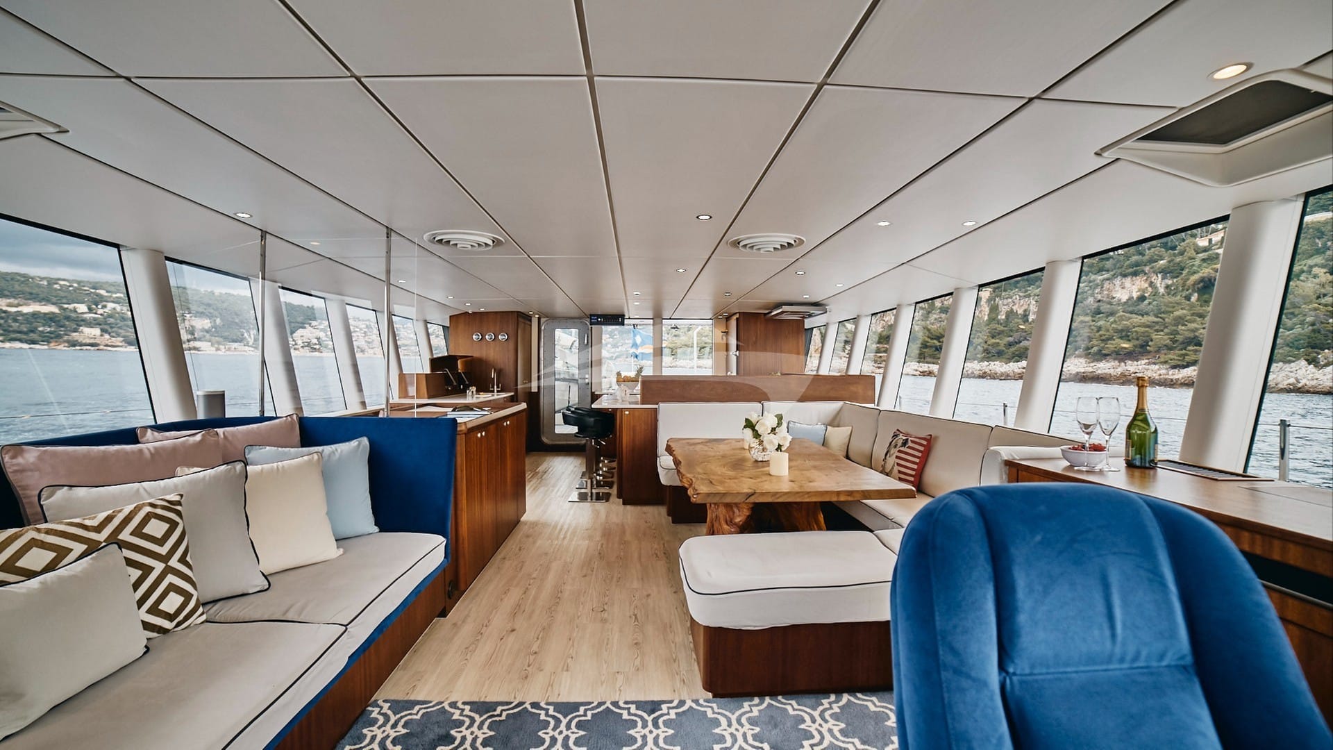 Saloon Looking Aft