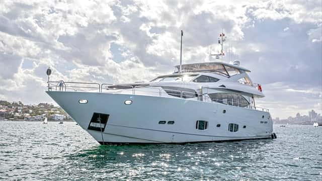 CHAOS 30m motor yacht for charter
