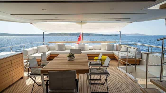 LANCE 38m motor yacht charter, photo 4