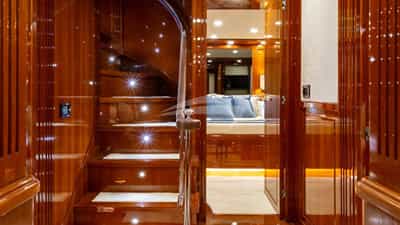 Motor Yacht Divine lower deck