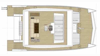 Flybridge layout