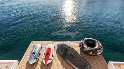 Swim Platform and Water Toys