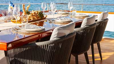 Aft Deck Dining