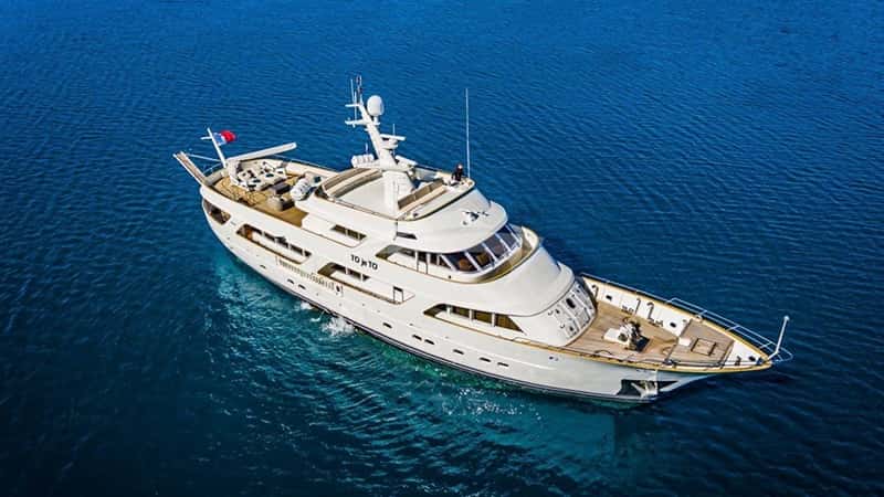 TO JE TO 35m motor yacht charter, photo 7