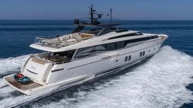 DINAIA 32m motor yacht for charter