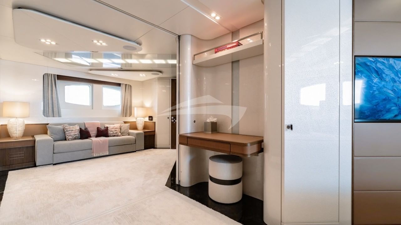 VIP sofa bed / adjacent lounge