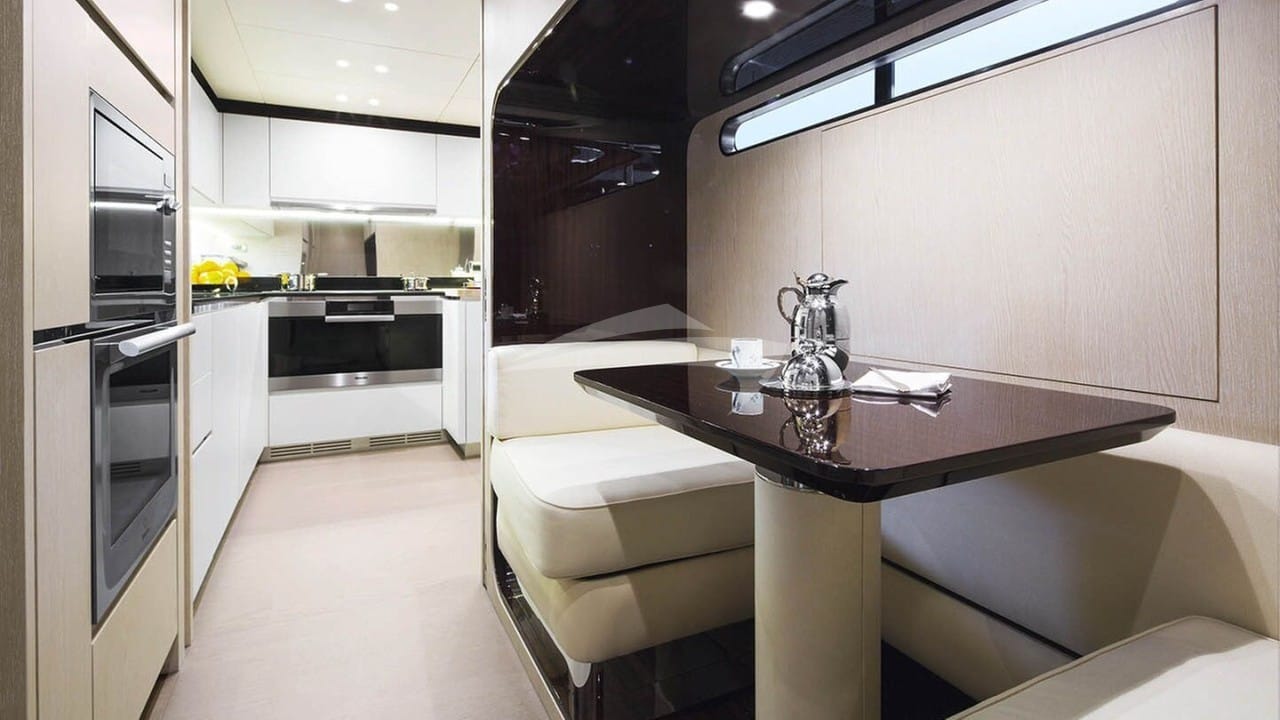 Galley and Small Seating