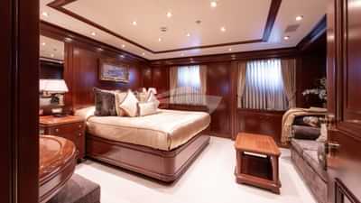 MYKONOS stateroom with a 40" Smart TV