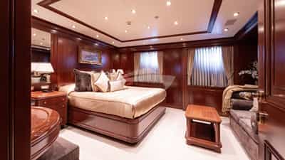 MYKONOS stateroom with a 40" Smart TV