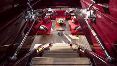 Aerial View of Aft Deck