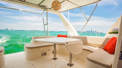 Aft Deck offers Great Views
