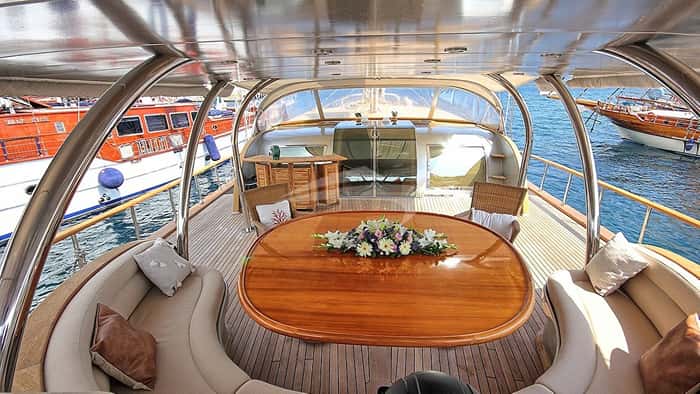 SILVERMOON 36m sailing yacht charter, photo 4