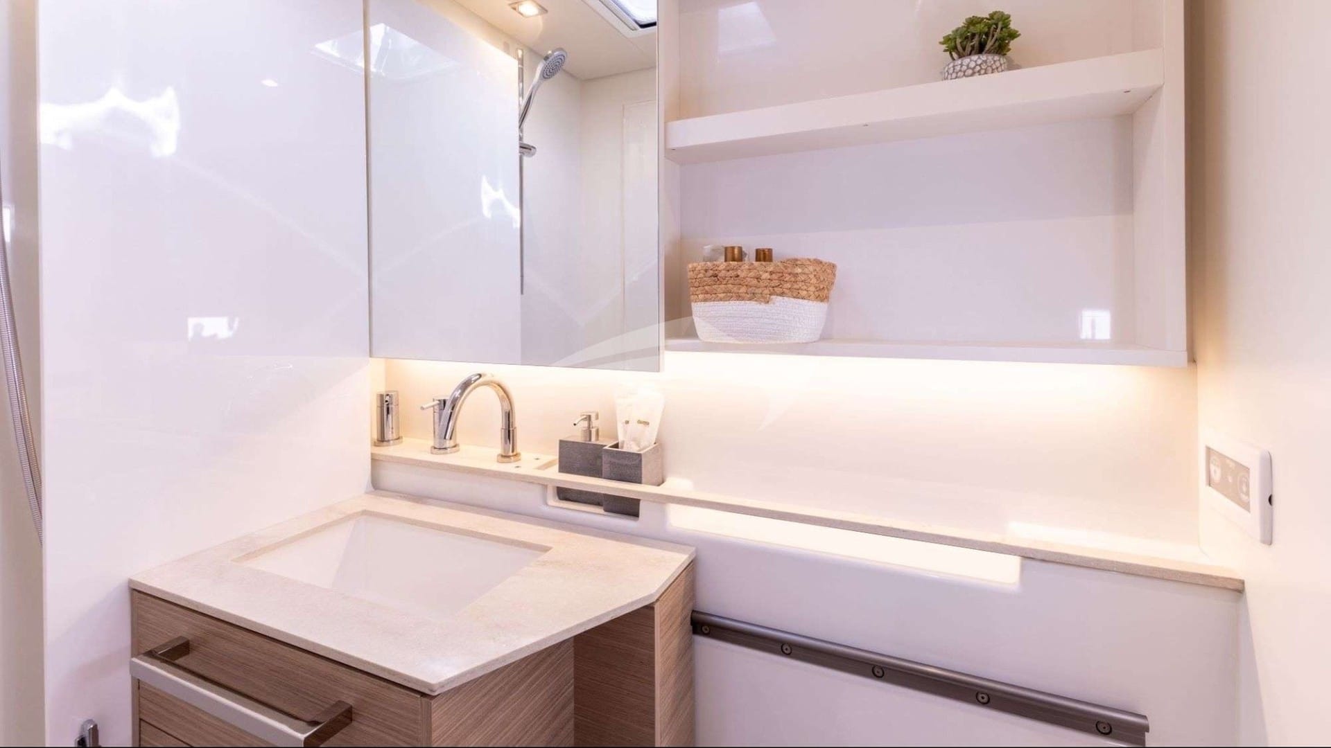 Guest head and shower