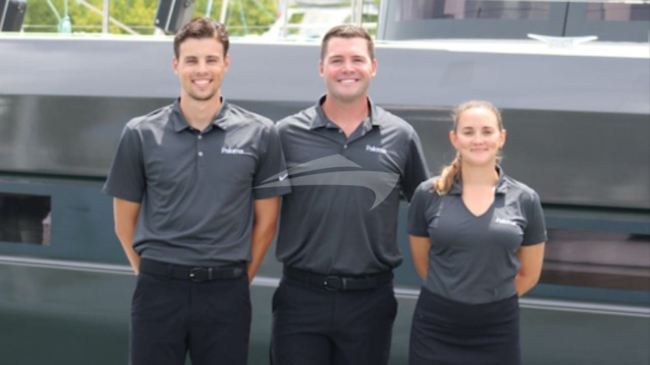 Luxury charter yacht crew for PALOMA