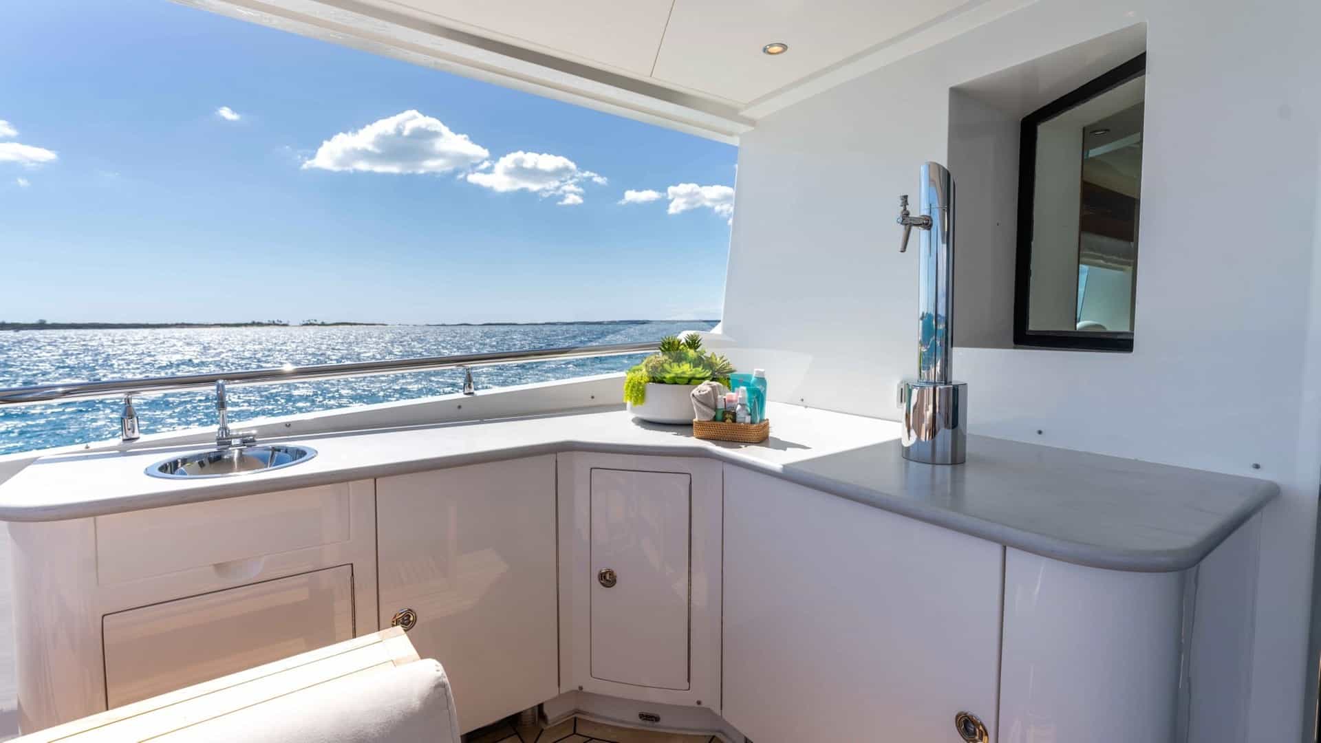 Beer/wine Tap on Bridge Deck