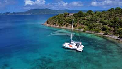 Anchored out