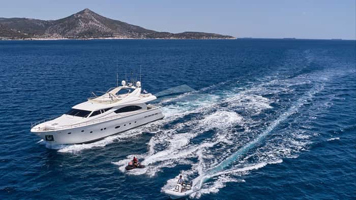 ESTIA ORION 27m motor yacht charter, photo 2