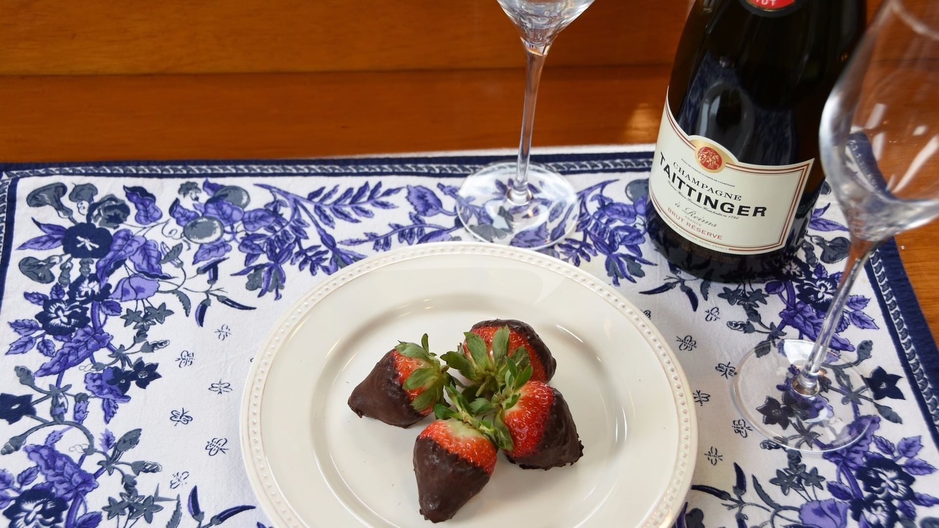 Champagne & strawberries