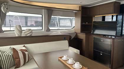 SBRONZO 14m sailing yacht charter, photo 11