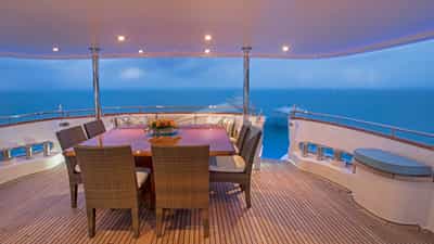 Aft deck