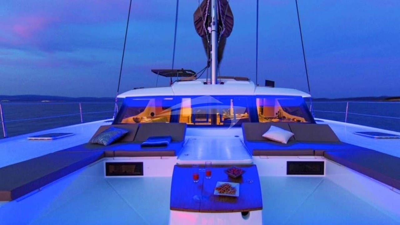 Foredeck lounge area