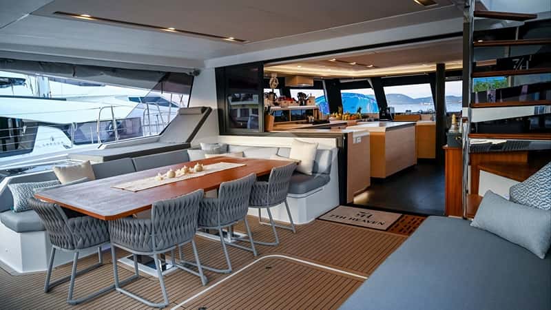 7TH HEAVEN 19m sailing yacht charter, photo 9