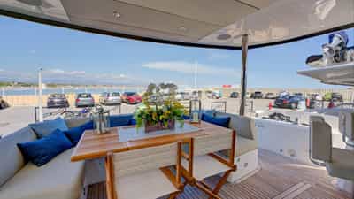 Aft deck Table
