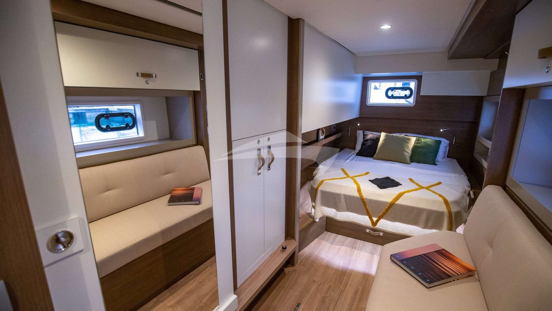 Guest Cabin and Bathroom