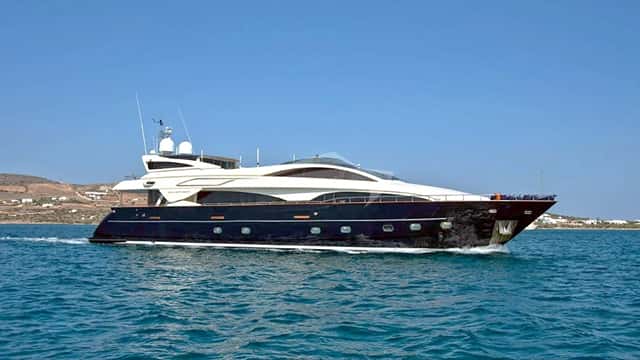 BEYOND 36m motor yacht for charter