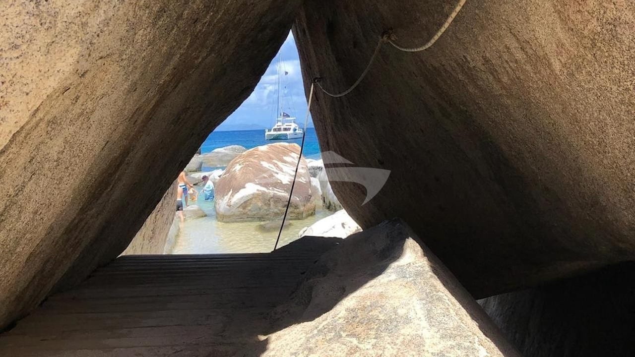 Another view from the Baths