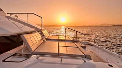 Foredeck at Sunset