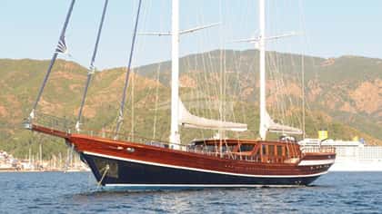 QUEEN OF DATCA 36m sailing yacht charter, photo 6