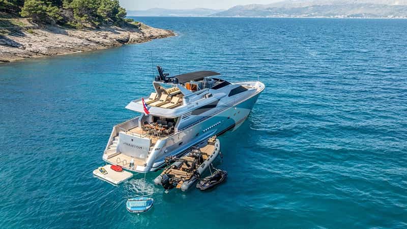 PHANTOM 26m motor yacht charter, photo 4