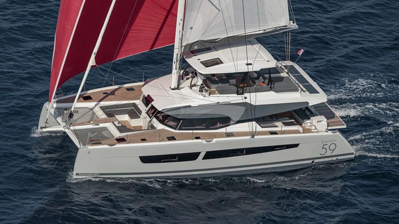 ALLURE, Segeln