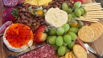 Cold meat platter