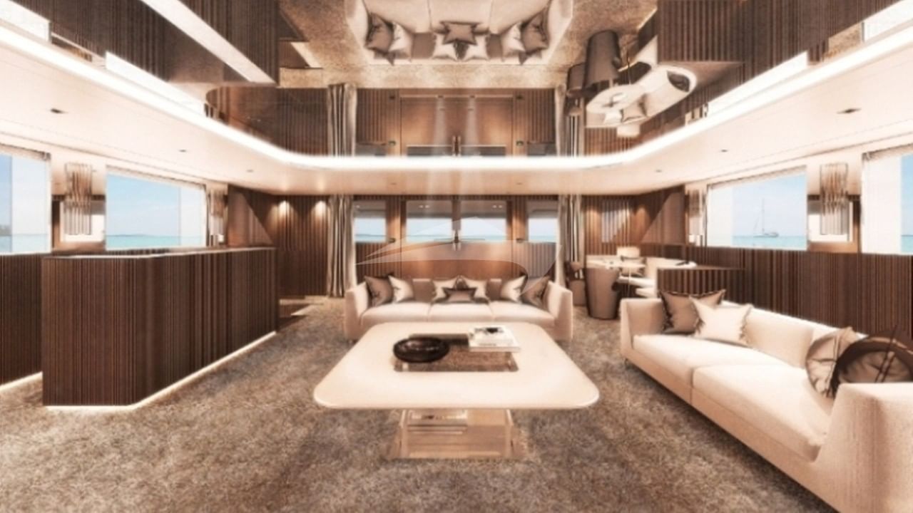 Main Deck Salon - Render Photo