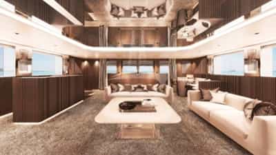 Main Deck Salon - Render Photo