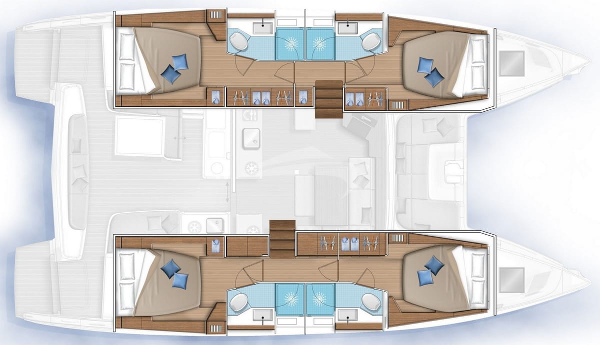 EL MARITA Deck Plan