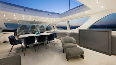 Formal dining and sunroof