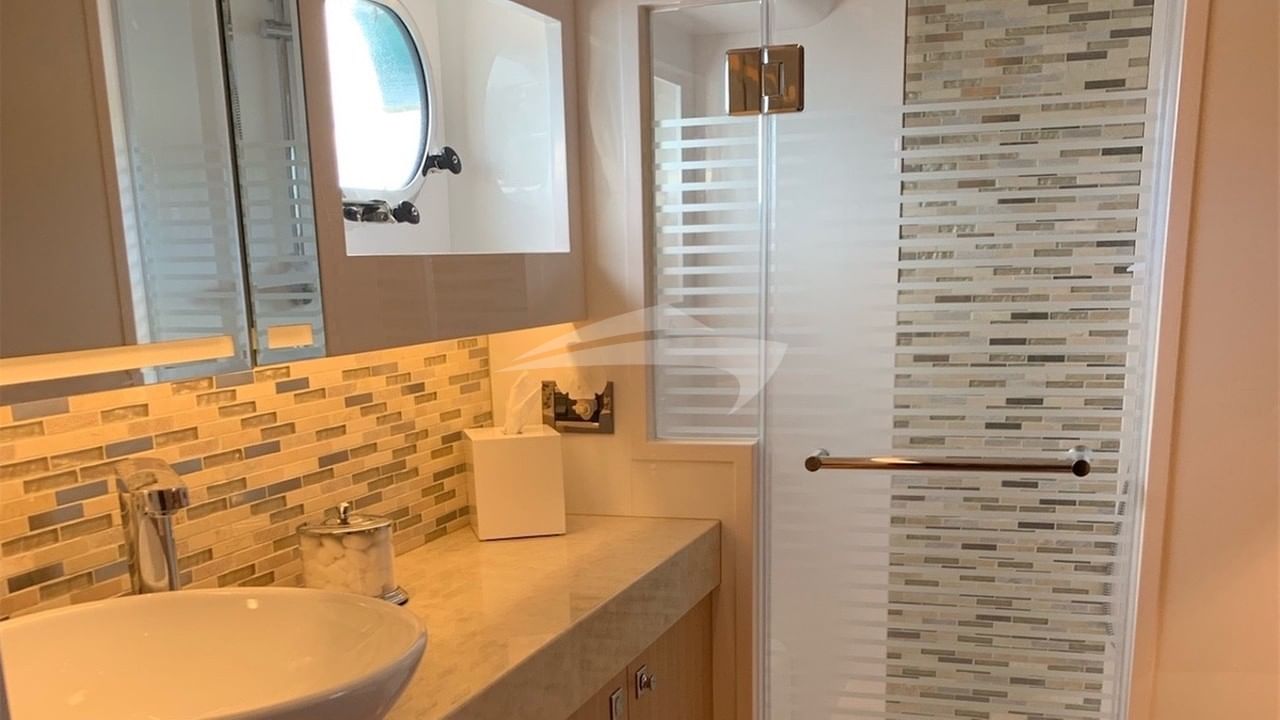 Master head and shower