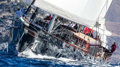 Heeling under sail