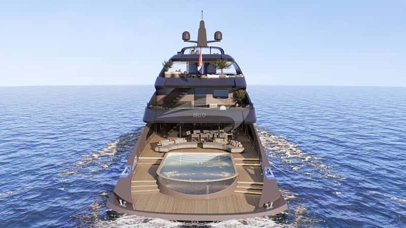BELLO 54m motor yacht charter, photo 4