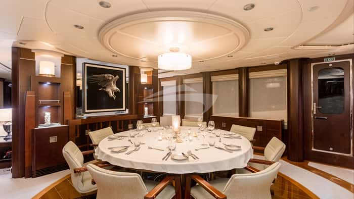 DE LISLE III 42m motor yacht charter, photo 3
