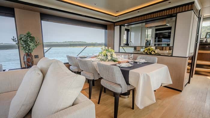SEMELA 23m motor yacht charter, photo 4