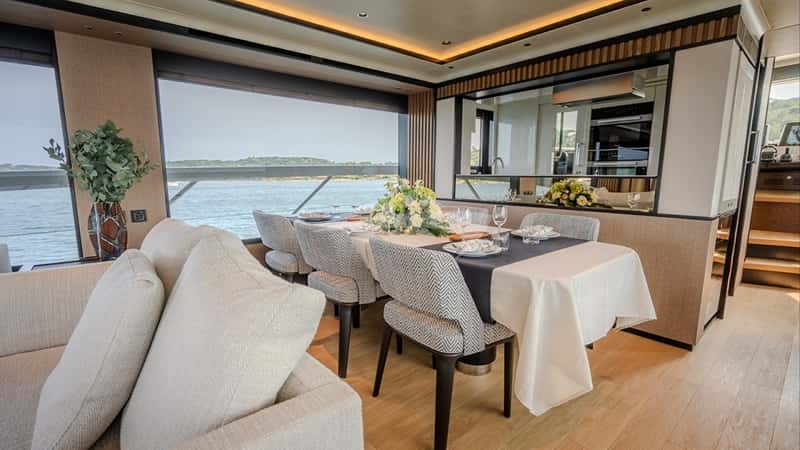 SEMELA 23m motor yacht charter, photo 4