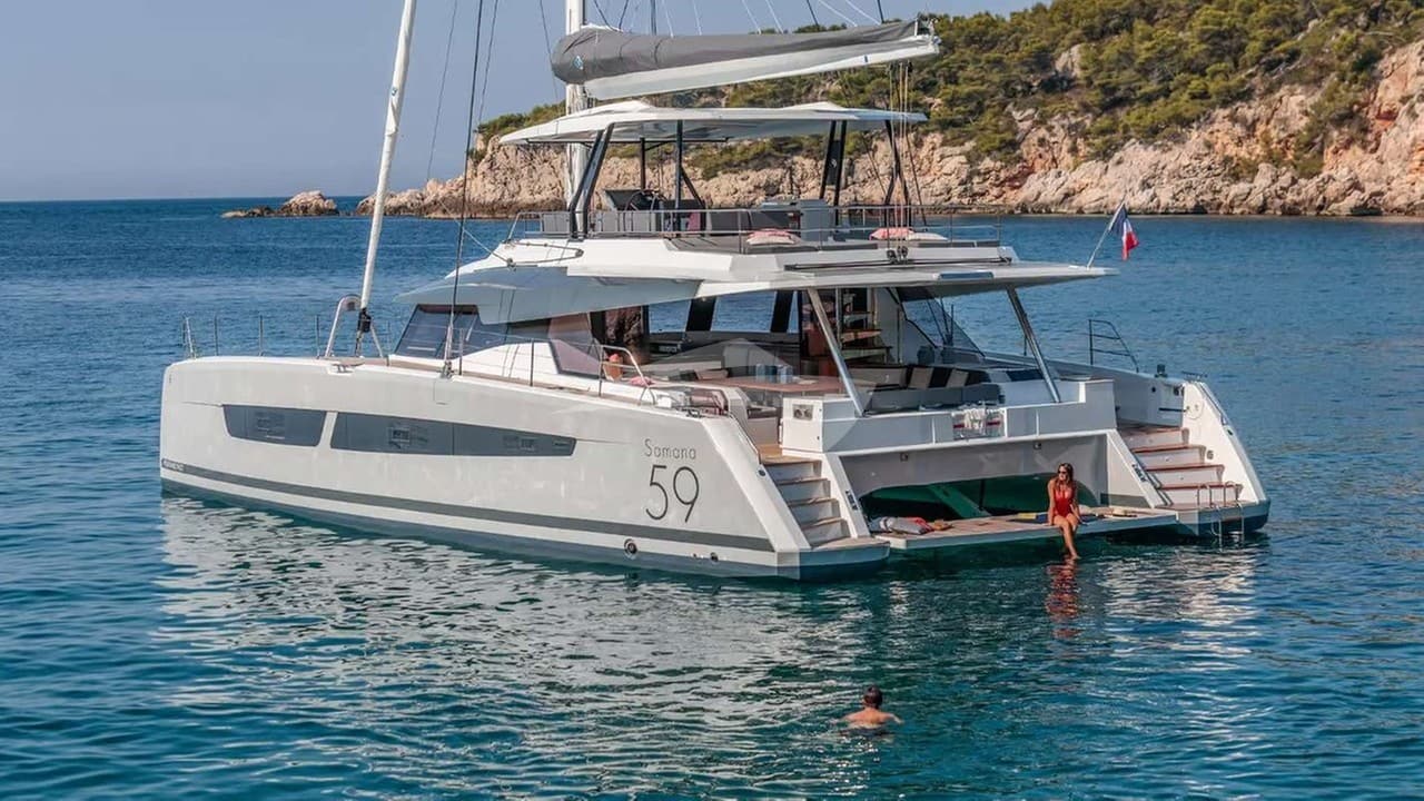 SAMANA 59 LA PERLE, Sailing yacht, 18 m