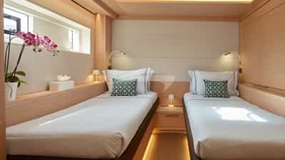 Kajikia cabin2 converted into twin