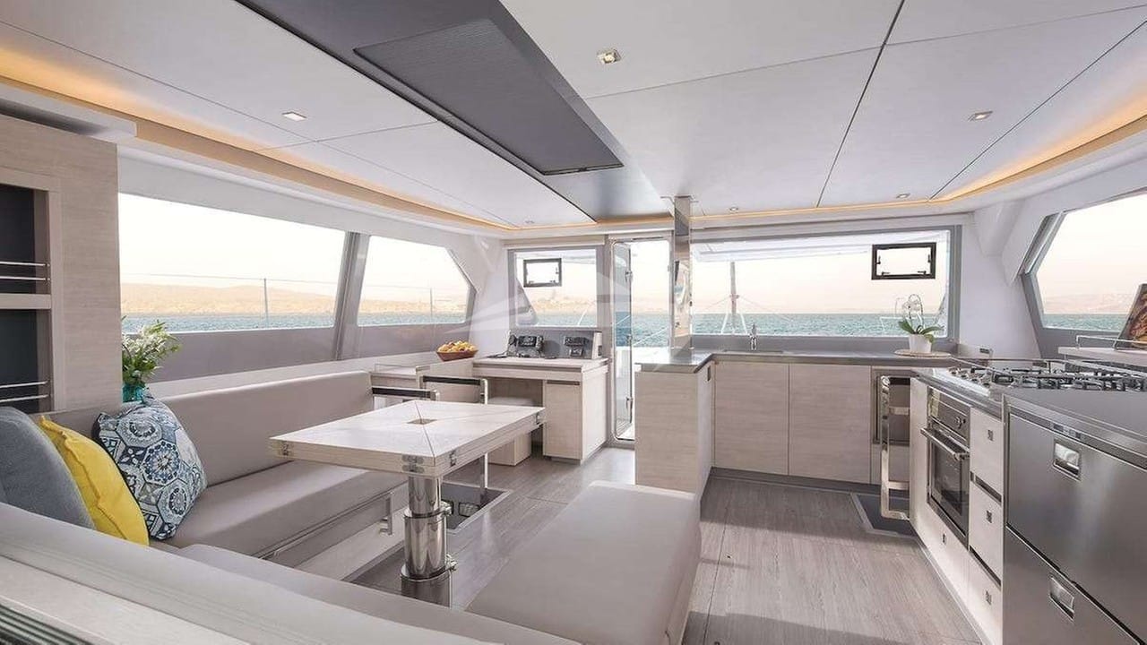 Saloon and Galley