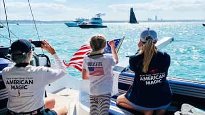 Arethusa at the Americas Cup